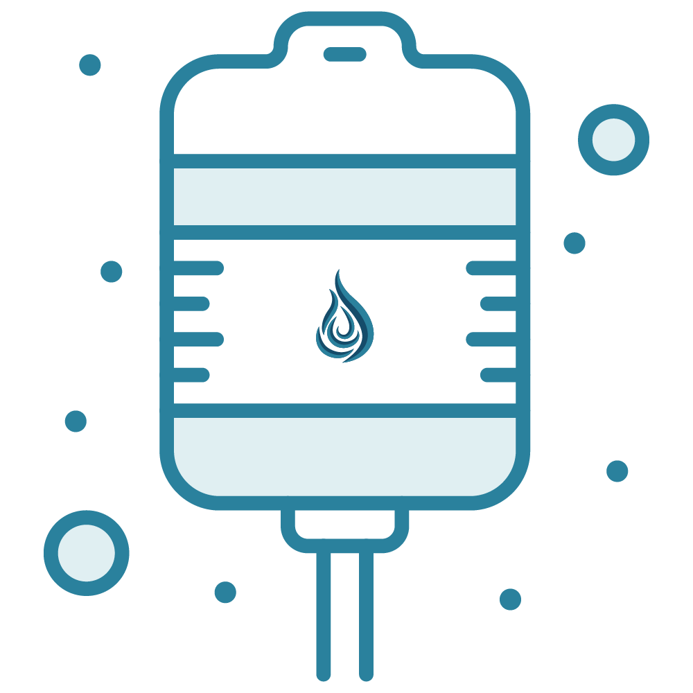 IV bag icon | Vital Hydration & Wellness